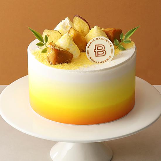 [파리바게뜨] 꿀고구마 생크림 케이크 이미지