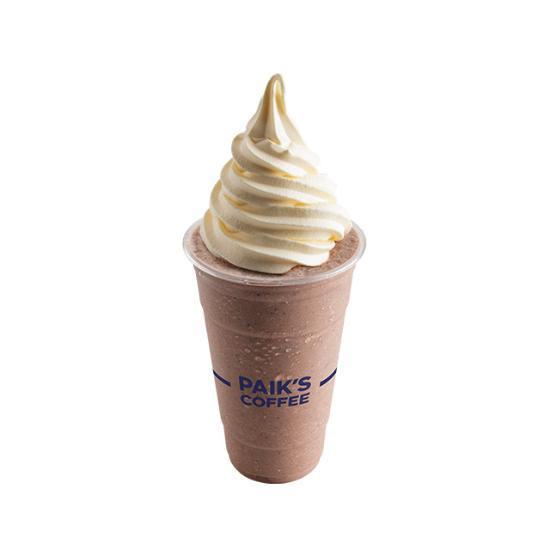 빽다방 민트초코빽스치노(소프트)
