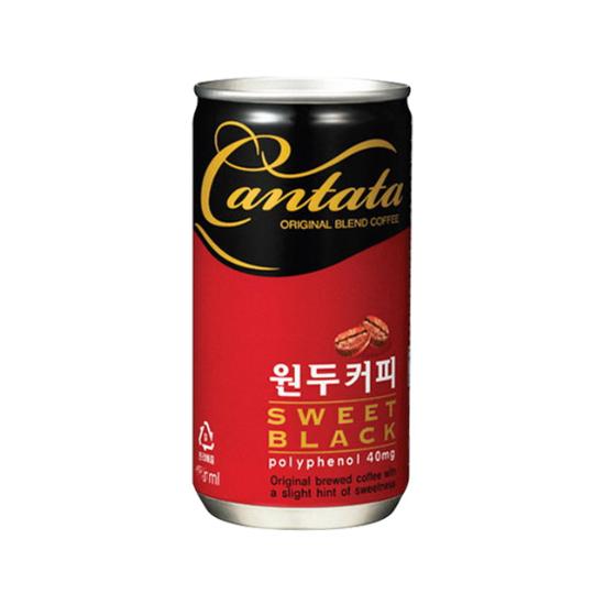 GS25 칸타타)스위트아메리카노200ML캔