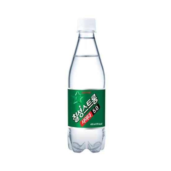 GS25 롯데)칠성스트롱사이다400ML