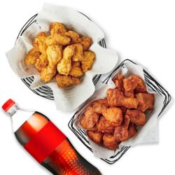 허니한마리+레드한마리+콜라1.25L