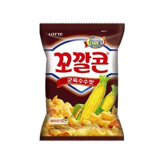 GS25 롯데)꼬깔콘군옥수수