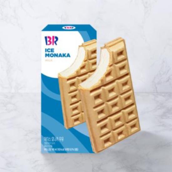 아이스 모나카 우유