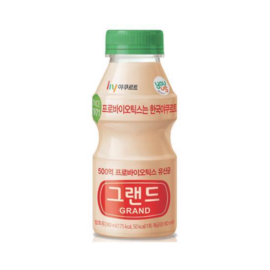GS25 유어스)야쿠르트그랜드280ML