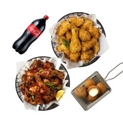 뿌링클+맛초킹+치즈볼+콜라1.25L