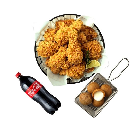 HOT후라이드+치즈볼+콜라1.25L