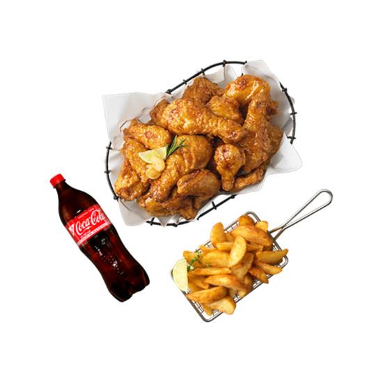 골드킹 콤보+웨지감자+콜라1.25L