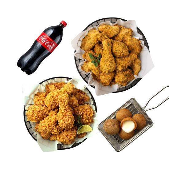 BHC 뿌링클+후라이드+치즈볼+콜라1.25L