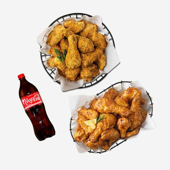 BHC 뿌링클+골드킹 콤보+콜라1.25L