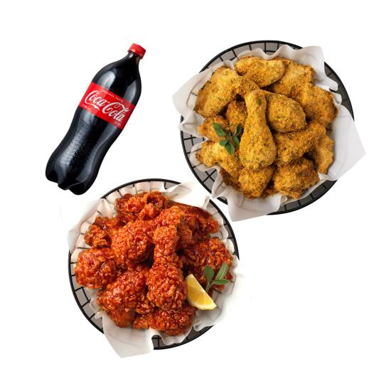 BHC 뿌링클+양념치킨+콜라1.25L