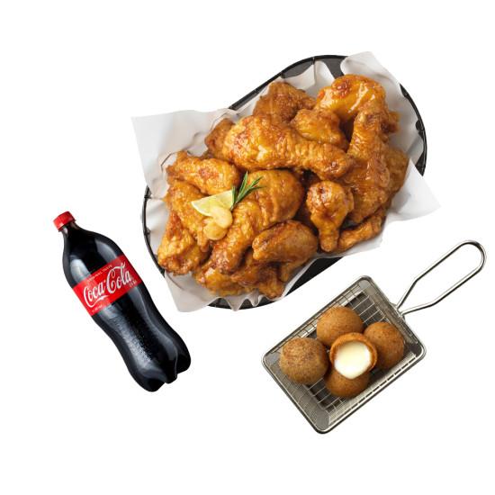 BHC 골드킹 콤보+치즈볼+콜라1.25L