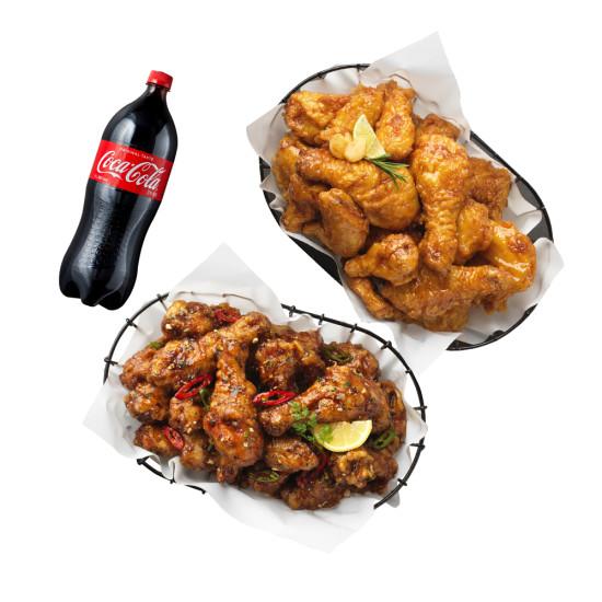 BHC 골드킹 콤보+맛초킹+콜라1.25L