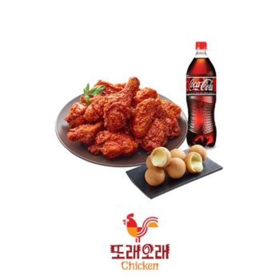 맵부심 양념치킨+치즈볼+콜라1.25