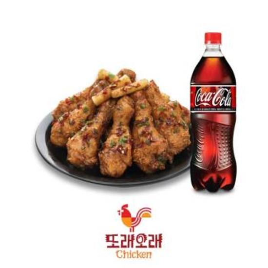 고추단짠스틱+콜라1.25L