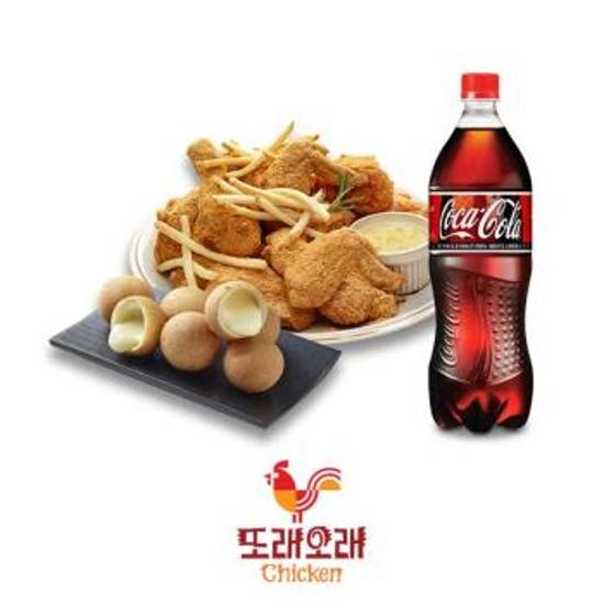 콘듀치킨+치즈볼+콜라1.25L