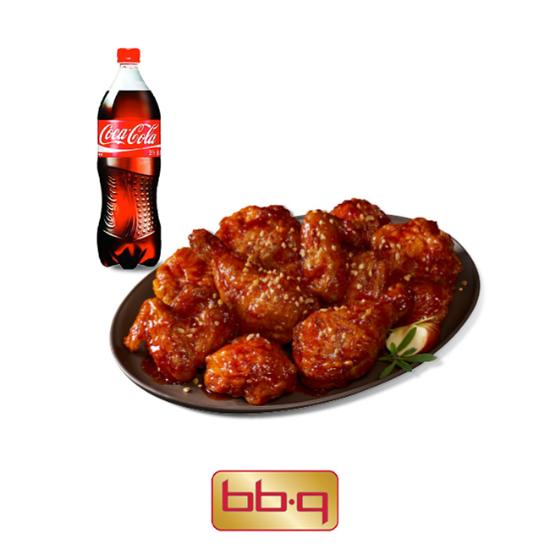BBQ BBQ 양념치킨+콜라1.25L
