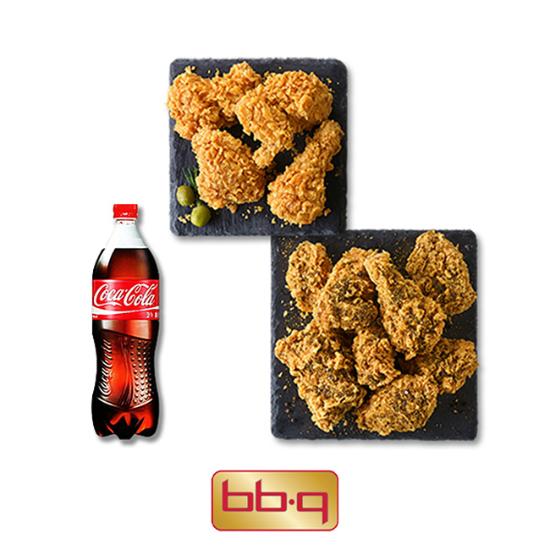 BBQ BBQ 오리지널 반반(황금올리브+블랙페퍼)+콜라1.25L