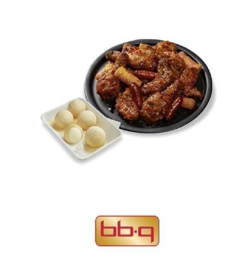 BBQ BBQ 자메이카 소떡만나 콤보치킨+크림치즈볼