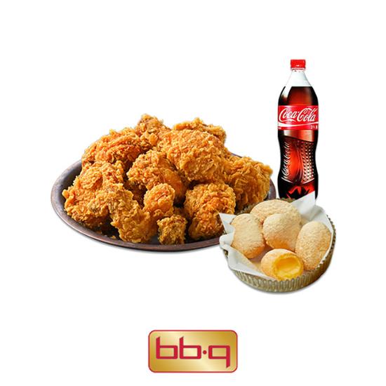 BBQ BBQ 크리스피치킨+황금치즈볼5개+콜라1.25L