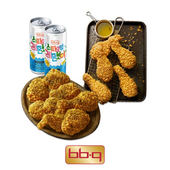 BBQ BBQ 황금올리브닭다리+블랙페퍼반마리+레몬보이2캔