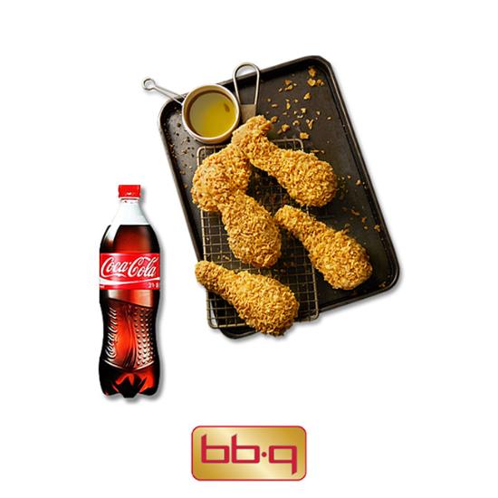 BBQ BBQ 황금올리브닭다리+콜라1.25L