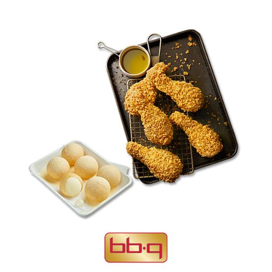 BBQ BBQ 황금올리브닭다리+크림치즈볼