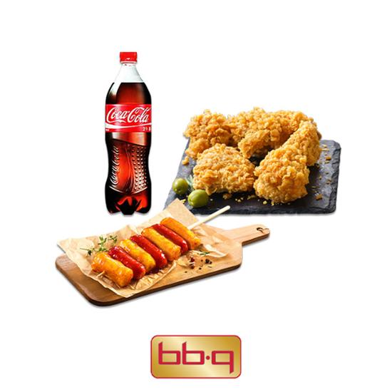 BBQ BBQ 황금올리브반마리+소떡+콜라1.25L