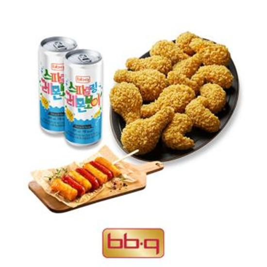 BBQ BBQ 황금올리브콤보+소떡+레몬보이2캔
