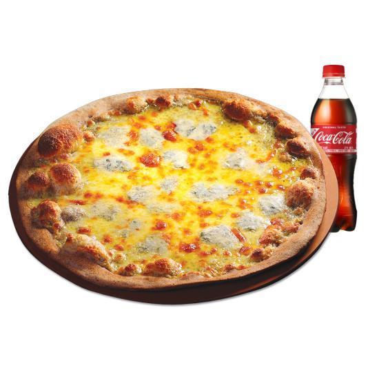 피자알볼로 고르곤졸라피자 R 코카콜라 500ml
