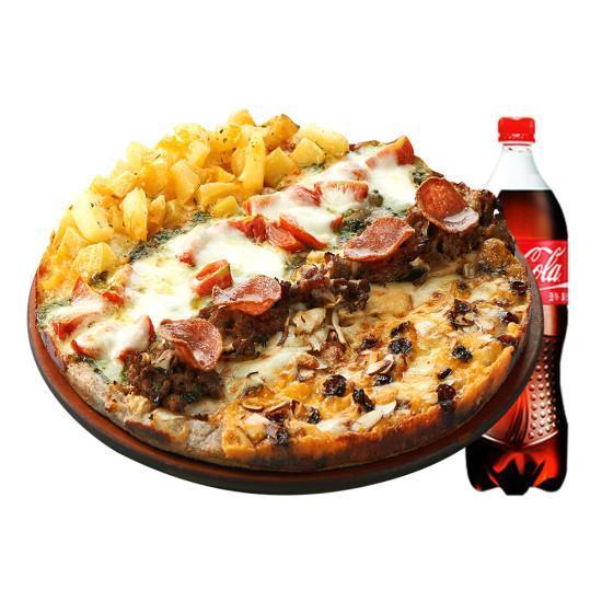 피자알볼로 꿈을피자 L 코카콜라 1.25L
