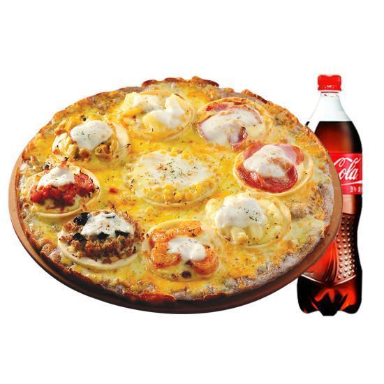 피자알볼로 어깨피자 L 코카콜라 1.25L
