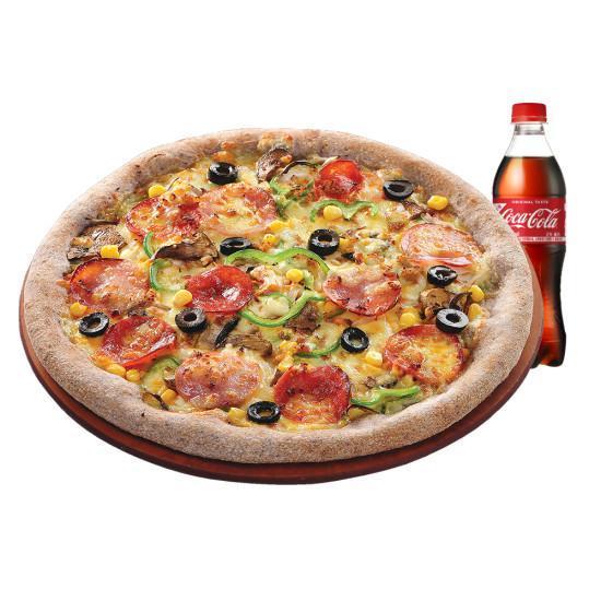 피자알볼로 콤비네이션피자 R 코카콜라 500ml