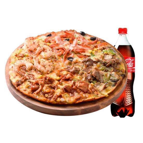 피자알볼로 팔도피자 L 코카콜라 1.25L