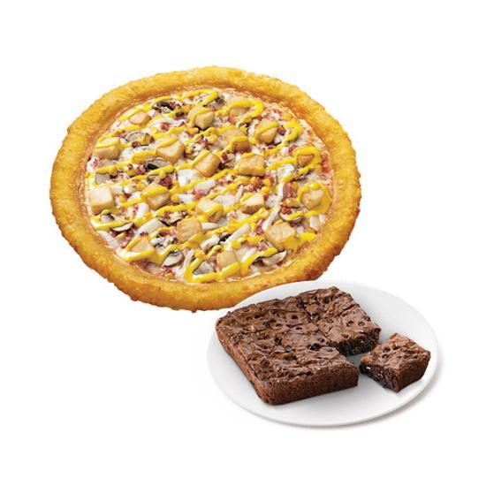 치즈롤 아이리쉬 포테이토(L)+더블 초코칩 브라우니