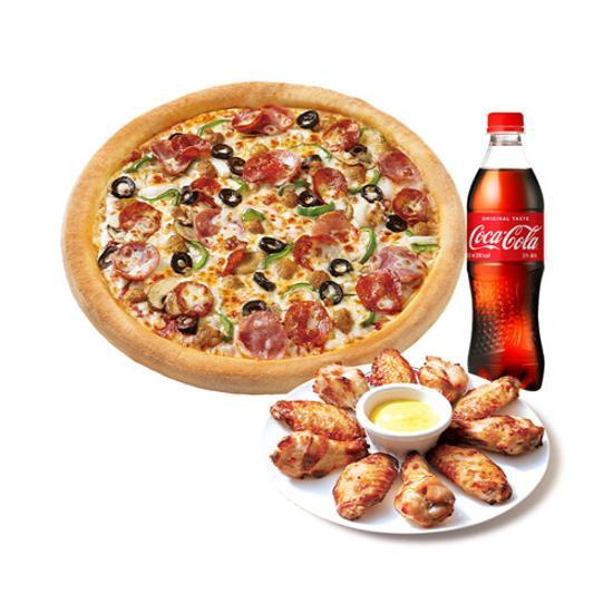 치즈롤 수퍼 파파스(L)+더블 초코칩 브라우니