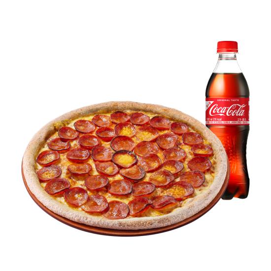 피자알볼로 페페로니더블피자 R 코카콜라500ml