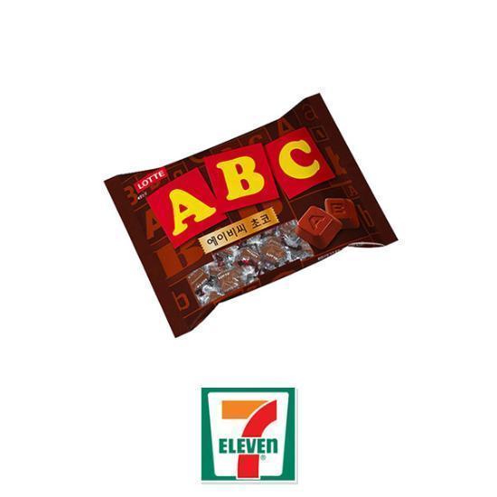 세븐일레븐 세븐일레븐 롯데)ABC초코72g
