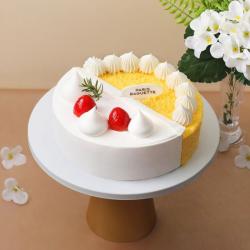 파리바게뜨 고구마반 생크림반 케이크