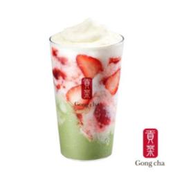 딸기 말차 크러쉬