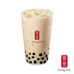 블랙 밀크티 + 펄 J