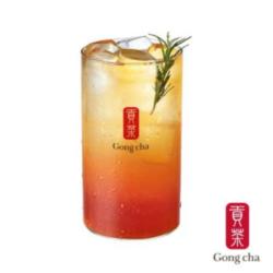 허니 자몽 블랙티 L