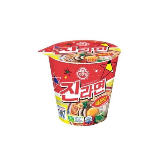 [GS25]오뚜기)진라면매운맛(소컵)