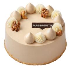 파리바게뜨 모카 넛츠 케이크
