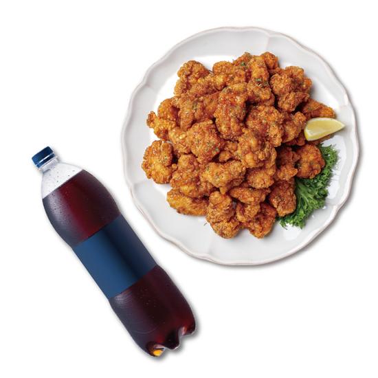 땅땅치킨 땅땅치킨 허브순살치킨 콜라1.25L