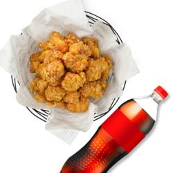 허니옥수수순살+콜라1.25L