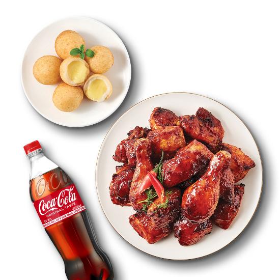 볼케이노+모짜치즈볼+콜라1.25L