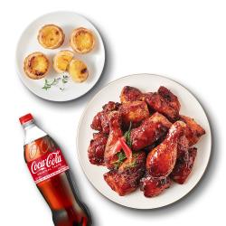 볼케이노+에그타르트+콜라1.25L