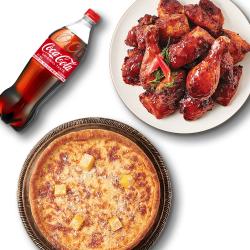 볼케이노+시카고피자+콜라1.25L