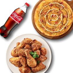 고추바사삭+트리플 포테이토 피자+콜라1.25L
