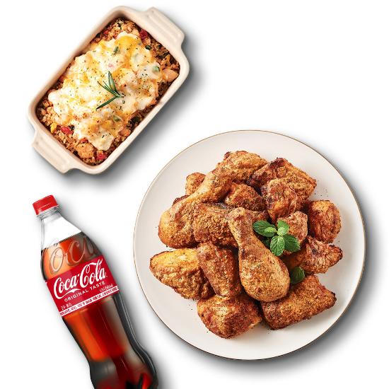 고추바사삭+갈비천왕치밥+콜라1.25L